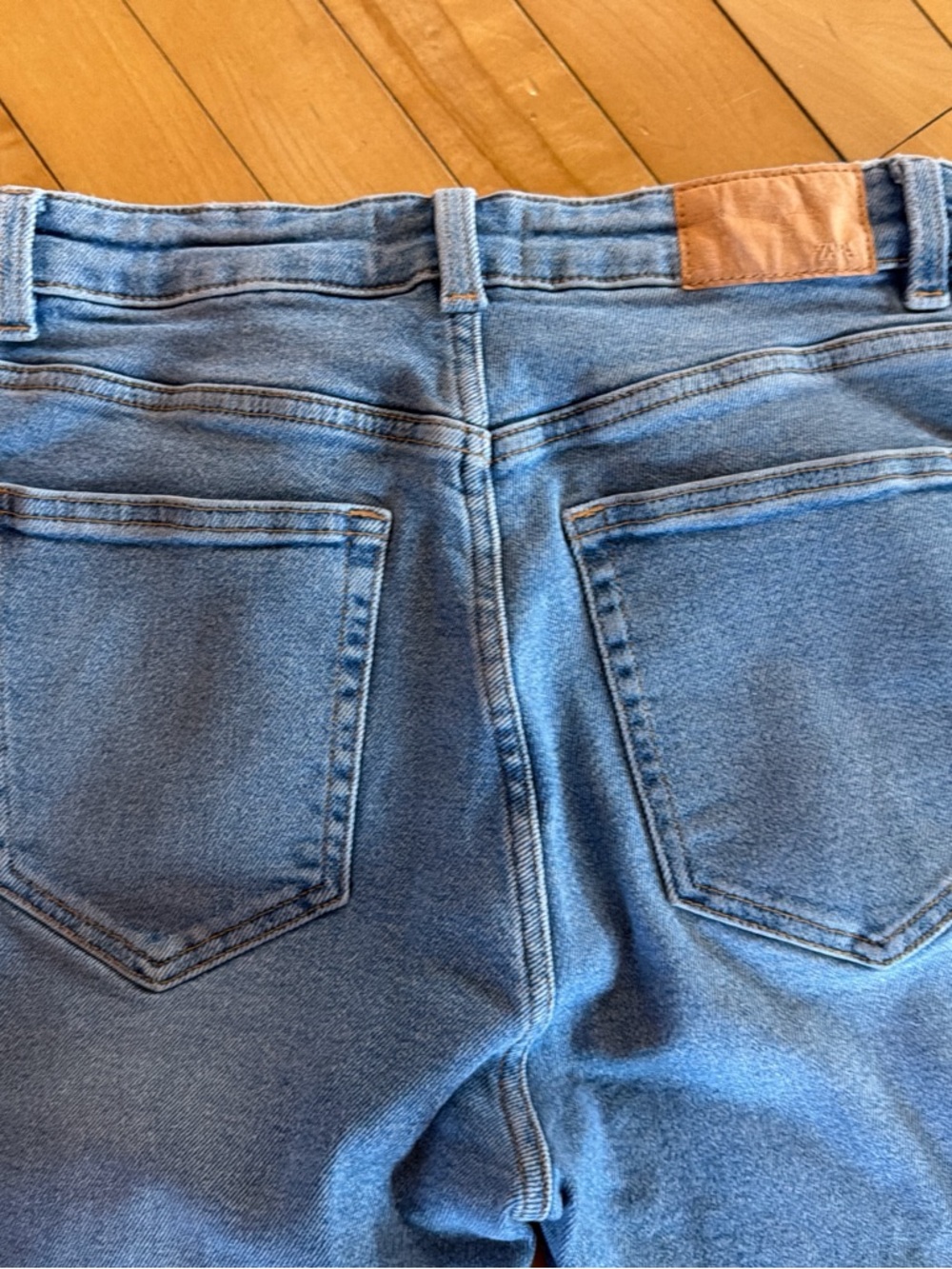 Zara Skinny Jeans - Light Blue Wash - Picture 5 of 6